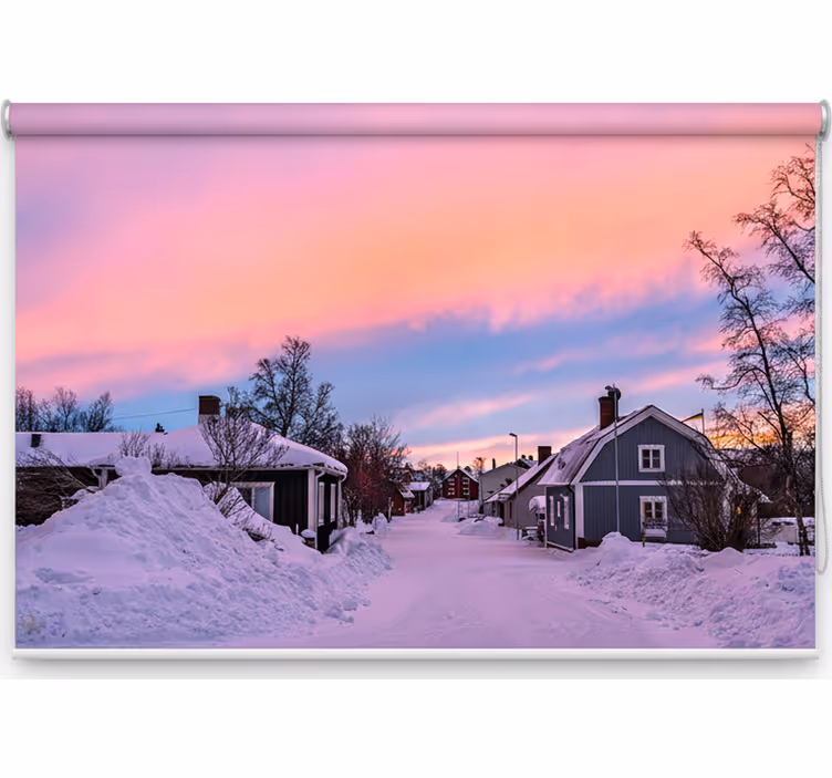 Blind bedroom kiruna blackout window covering - TenStickers