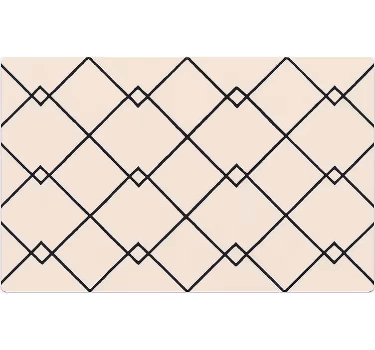 Living room blind floral pattern - TenStickers