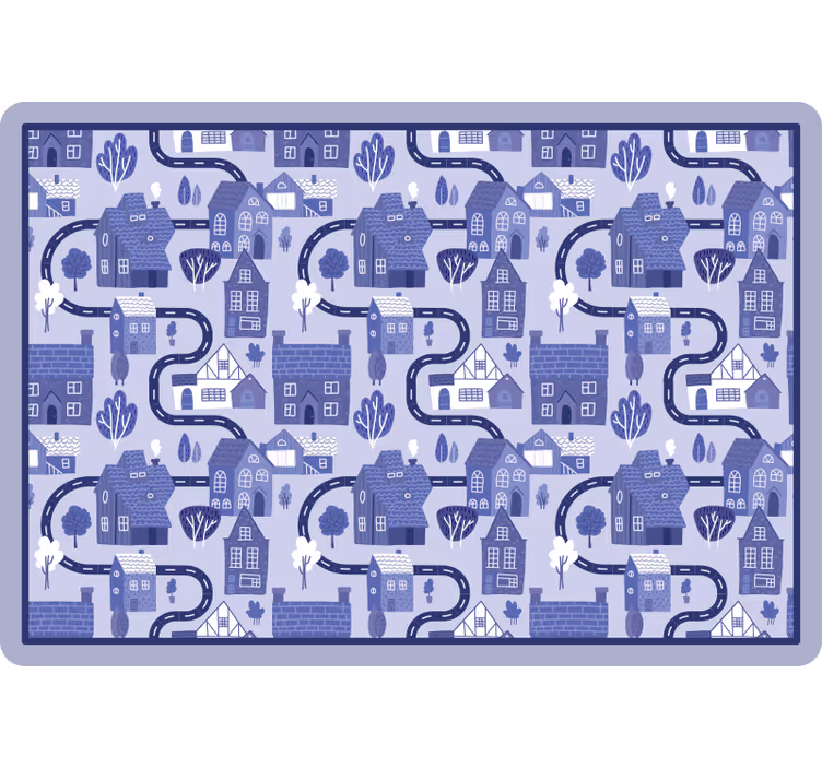 Blind children nordic blue community - TenStickers