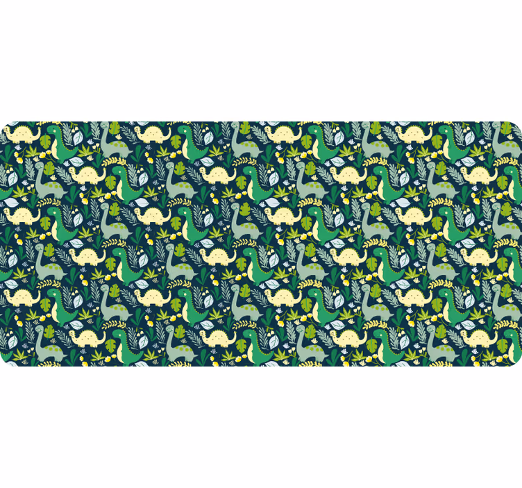 Blind children hand drawn dinosaurs on natural background - TenStickers
