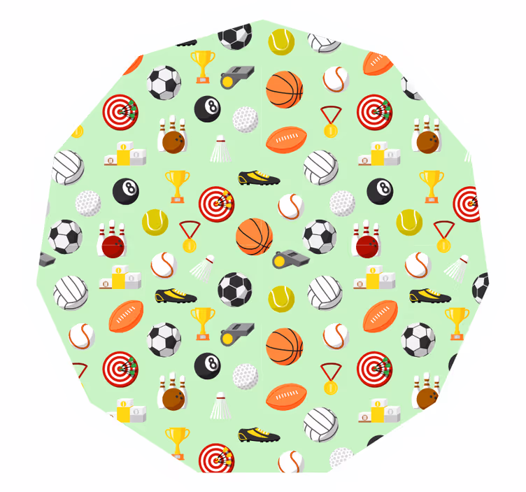 Blind children activity for physical development - TenStickers