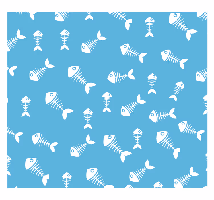 Blind children fish bones toy - TenStickers