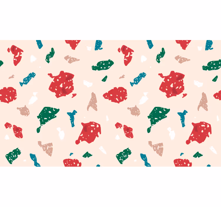 Blind children terrazzo for kids - TenStickers