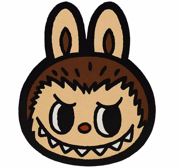 Blind children classic brown labubu - TenStickers