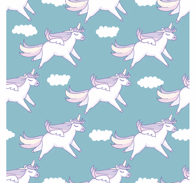 Blind children unicorn pattern children's items - TenStickers