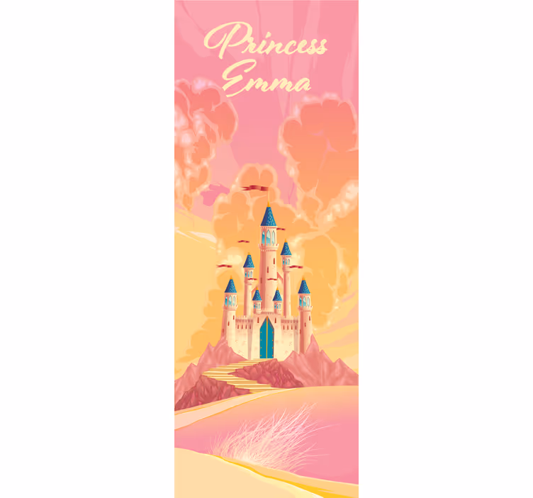 Blind children 3d fairytale castle - TenStickers