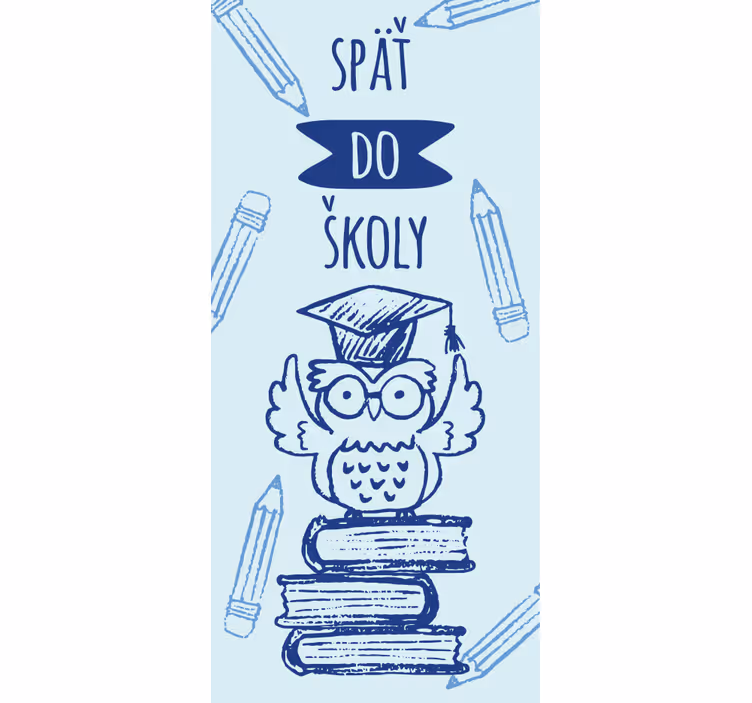 Blind children back to school with owl - TenStickers