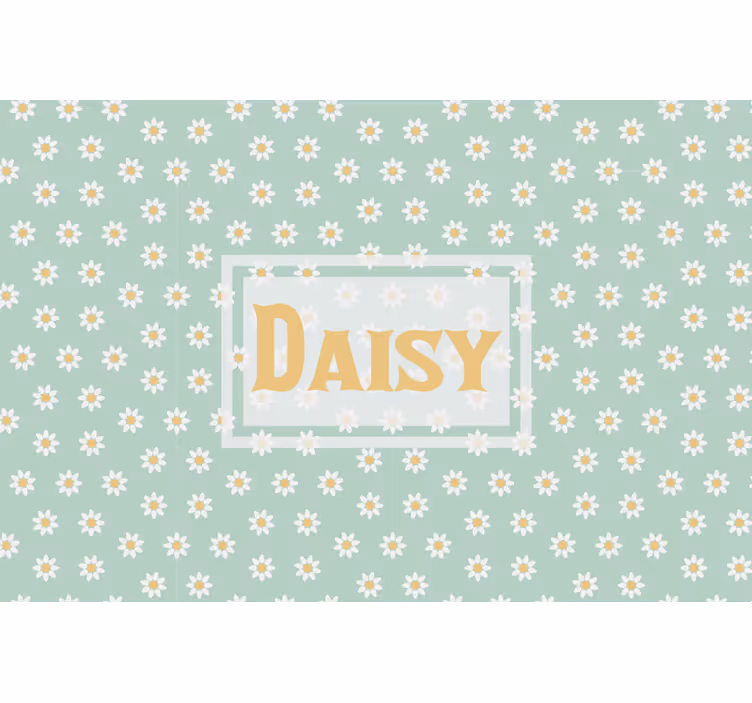 Blind children daisy pattern for kids - TenStickers