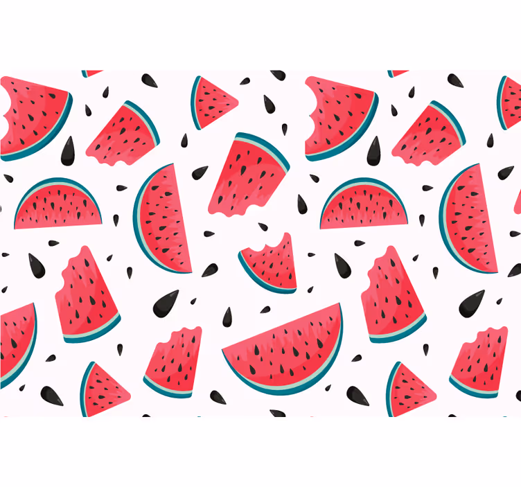 Blind children fresh watermelon pattern - TenStickers