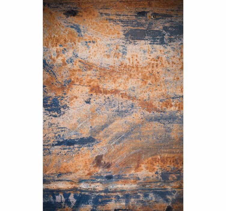 Rusty texture kitchen roller blind old look - TenStickers