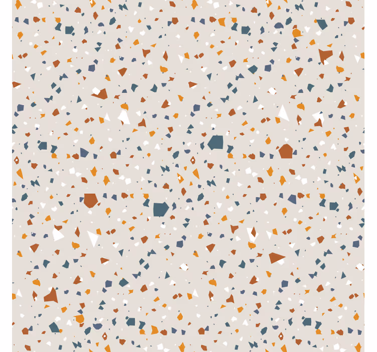 Kitchen roller blind in terrazzo design - TenStickers