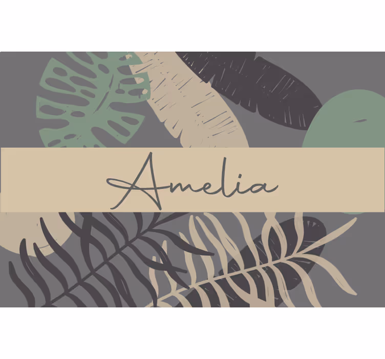 Blind beige bohemian jungle - TenStickers