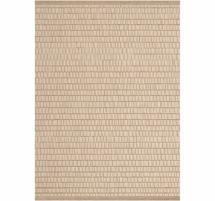 Outdoor blind with woven rattan texture - TenStickers