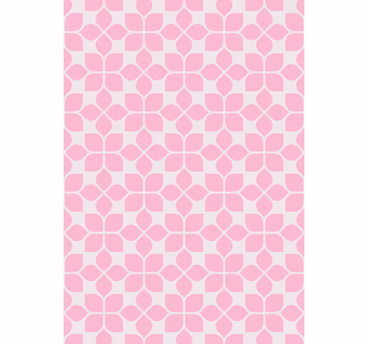 Outdoor blind in unique pink pattern - TenStickers
