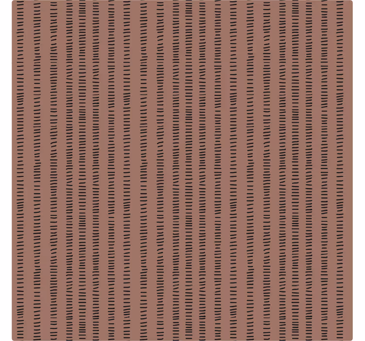 Outdoor blind with dash line design - TenStickers