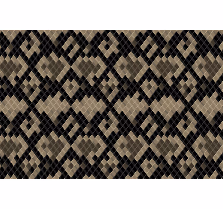 Roller blind office with snake pattern design - TenStickers