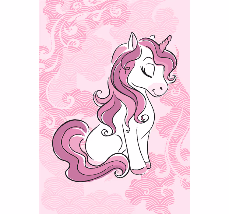 Blind children unicorns leaping through the sky - TenStickers