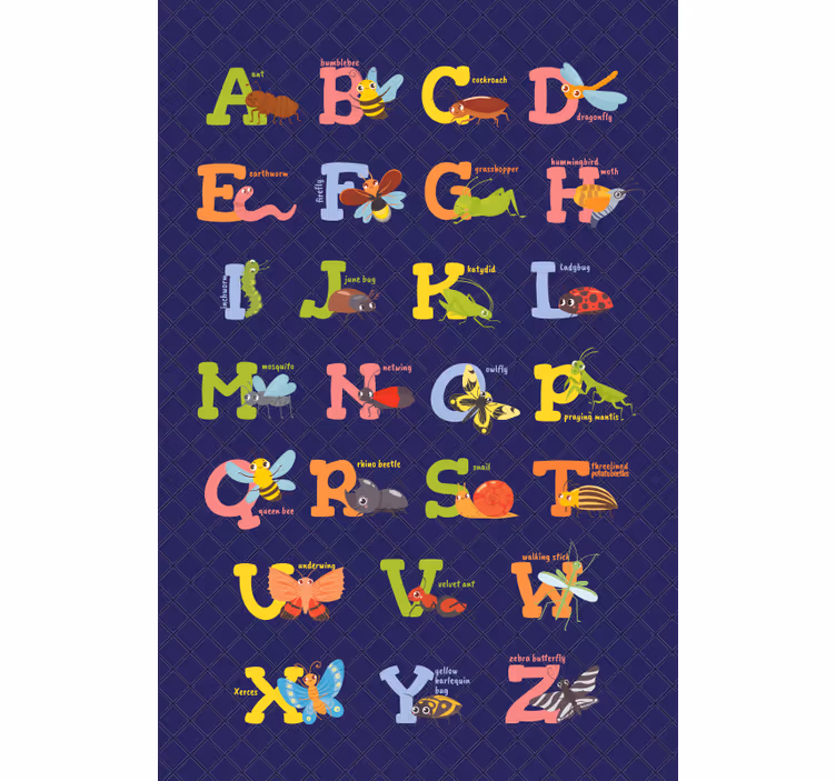 Blind children english alphabet learning tool - TenStickers