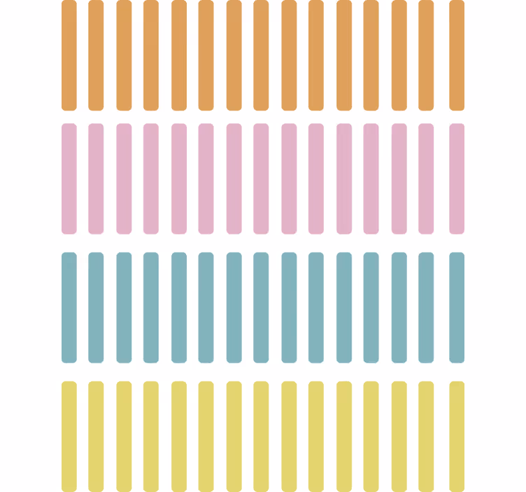 Blind teens confetti color stickers - TenStickers