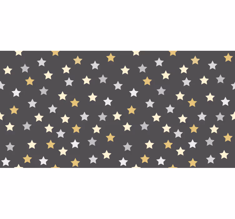 Blind teens golden stars kallax - TenStickers
