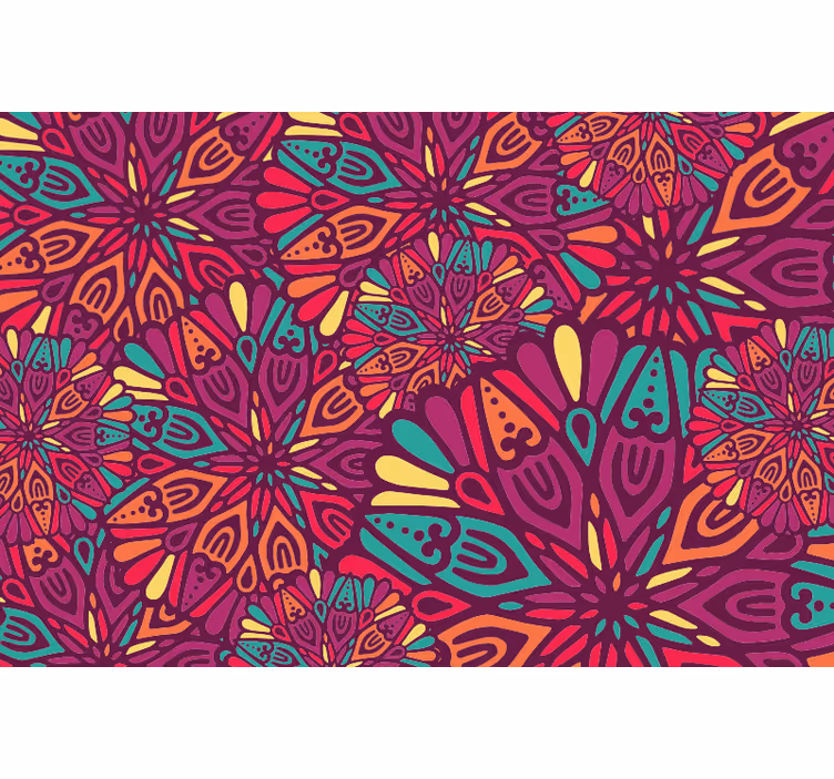 Blind teens pinkish mandalas - TenStickers