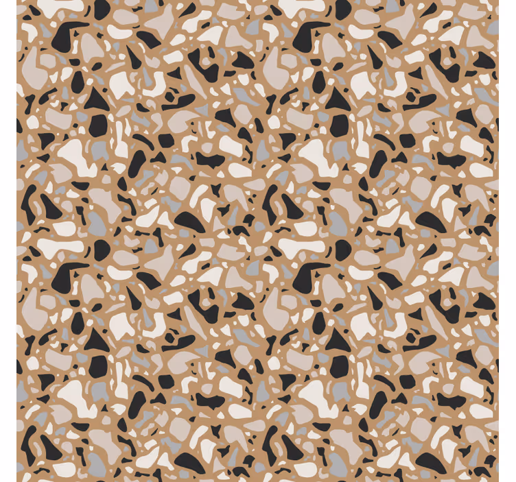 Blind beige classic brown terrazzo - TenStickers