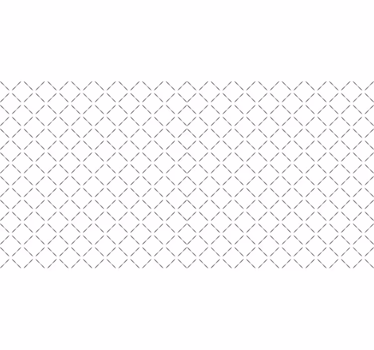 White window blind nordic diamonds - TenStickers