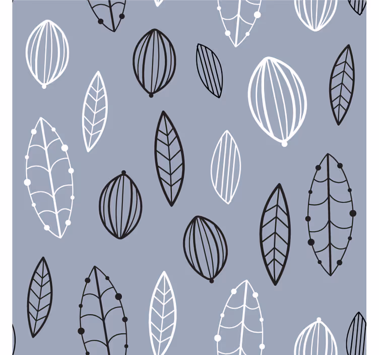 Bathroom blind floral nordic design - TenStickers