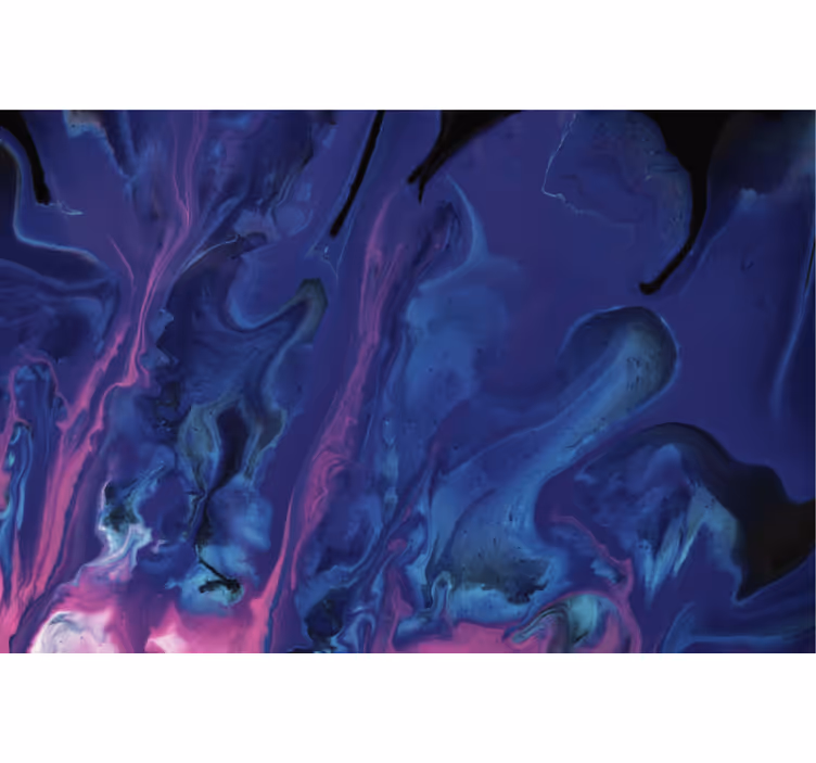 Roller blind office in purple and blue gradient - TenStickers