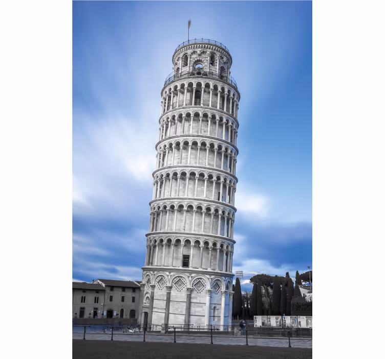 Roller blind office leaning tower of pisa italy - TenStickers