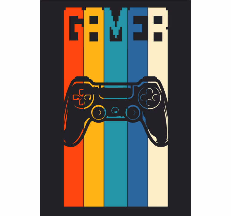 Blind teens game enthusiasts - TenStickers