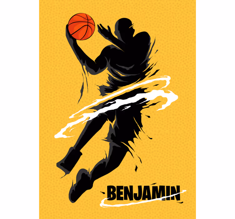 Blind teens basketball equipment - TenStickers