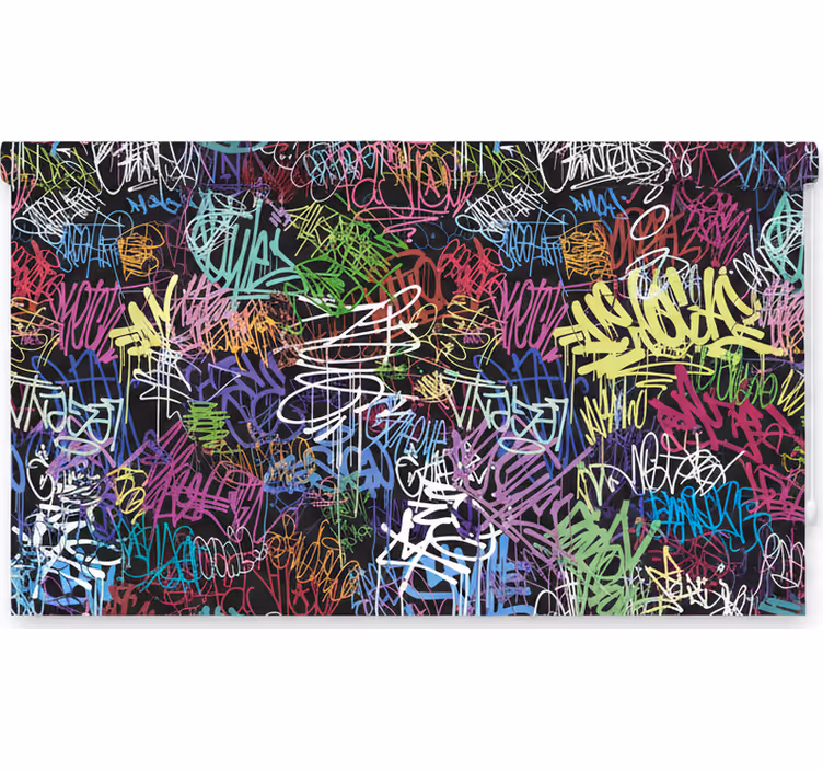 Blind teens street art canvas artwork - TenStickers
