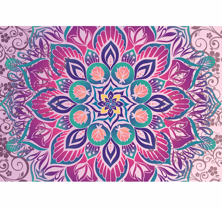Zen blind with mandala design pattern - TenStickers