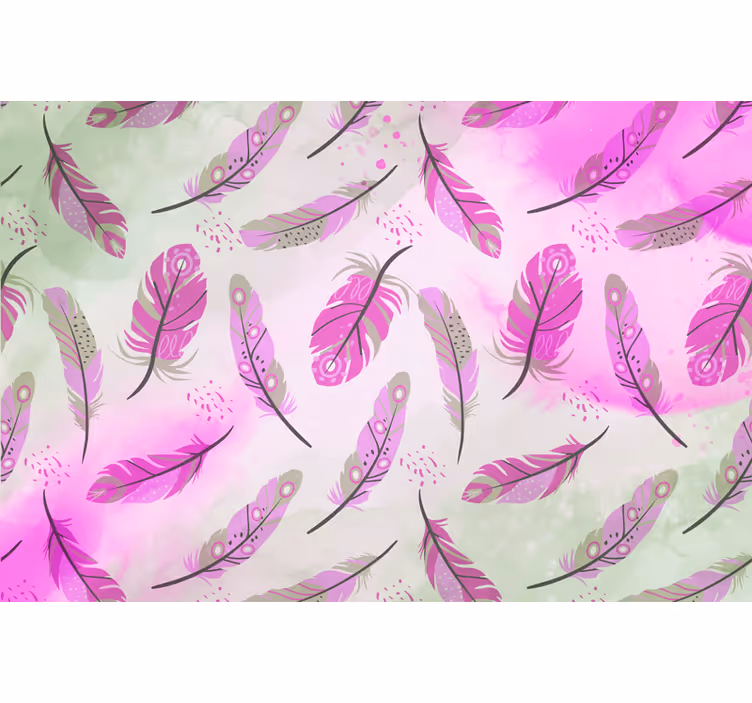 Zen blind boho feathers design - TenStickers