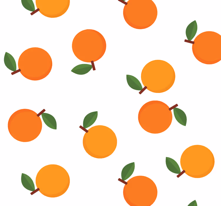 Orange blind elegant oranges - TenStickers
