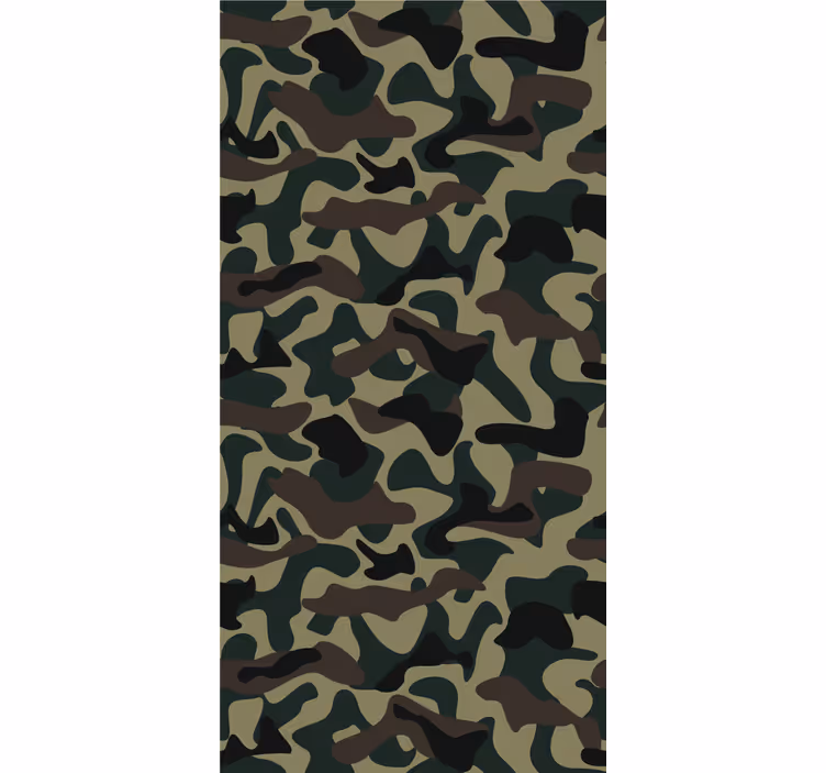 Blind teens camouflage pattern - TenStickers