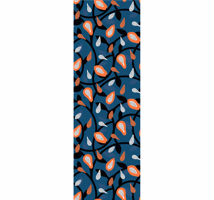 Blind teens papaya and plants products - TenStickers