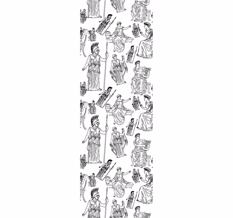 Blind teens bright goddess design - TenStickers