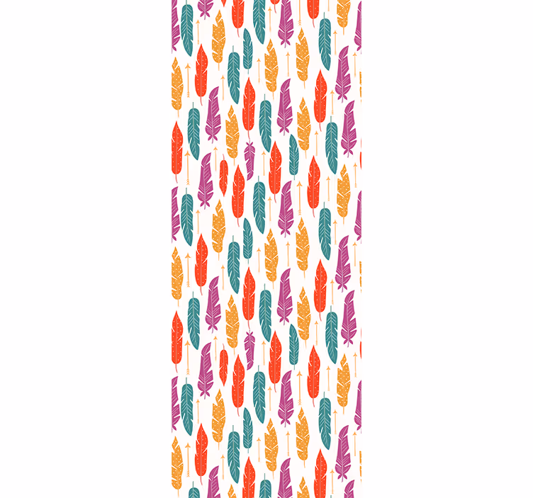 Blind teens cultural feathers - TenStickers