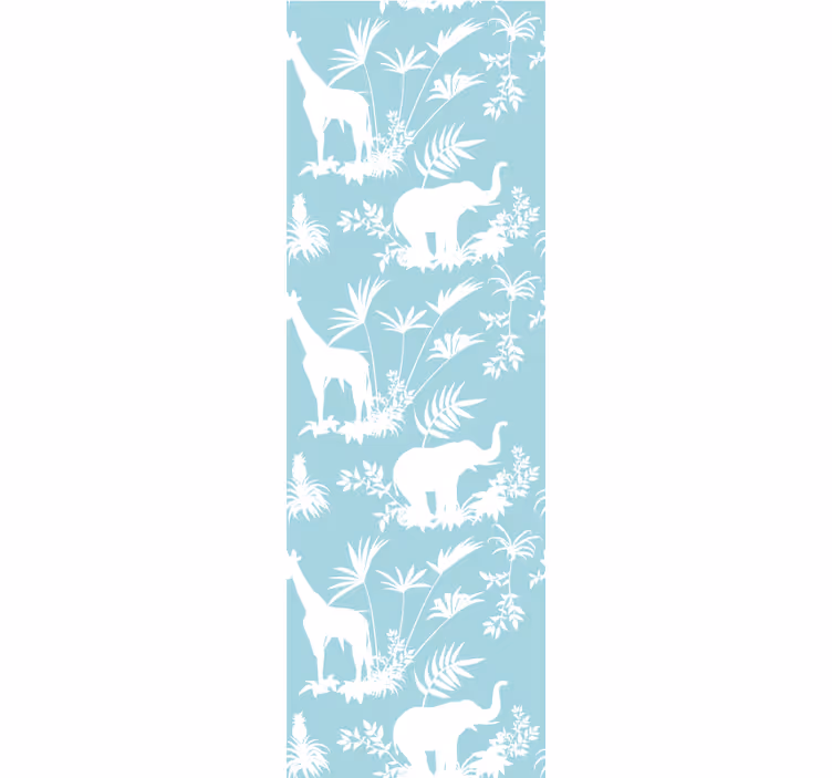 Classic blind jungle toile vintage design - TenStickers