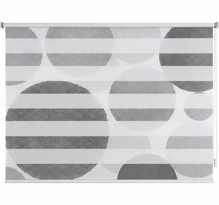 Bathroom blind light circle - TenStickers