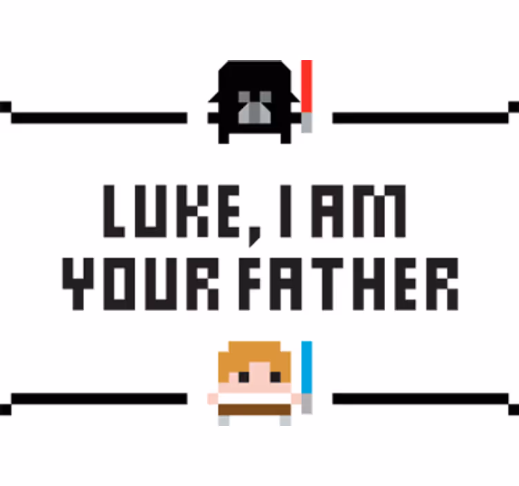 Blind films luke, i am your father - TenStickers