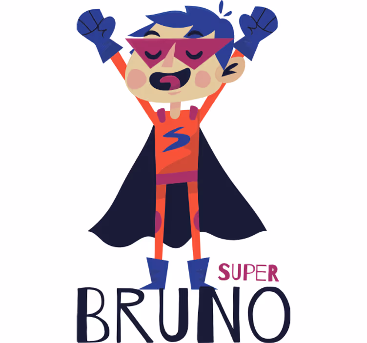 Blind superhero customizable character - TenStickers