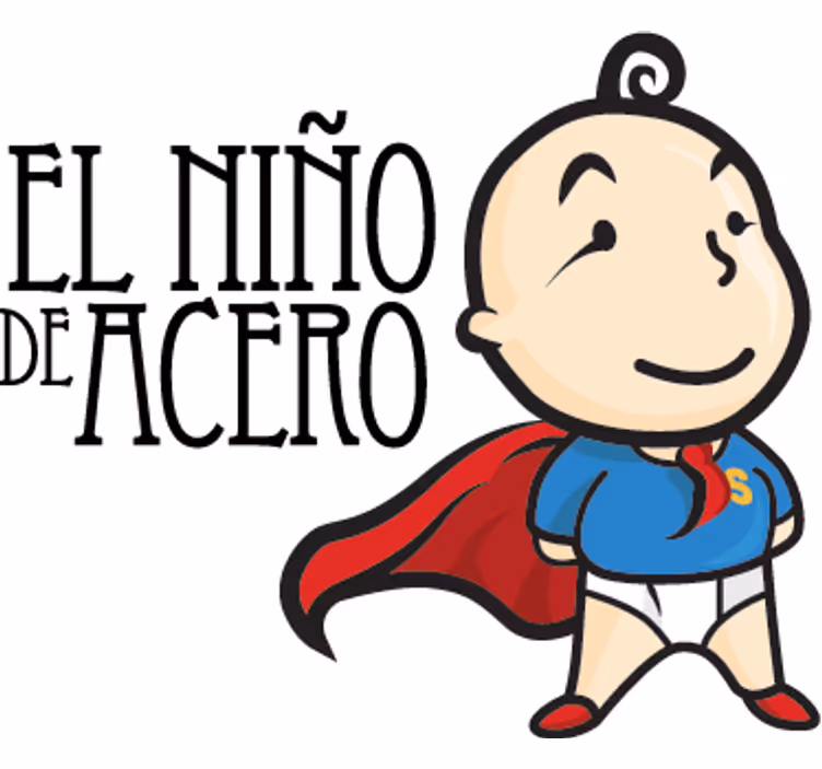 Blind superhero kids vinyl wall art - TenStickers