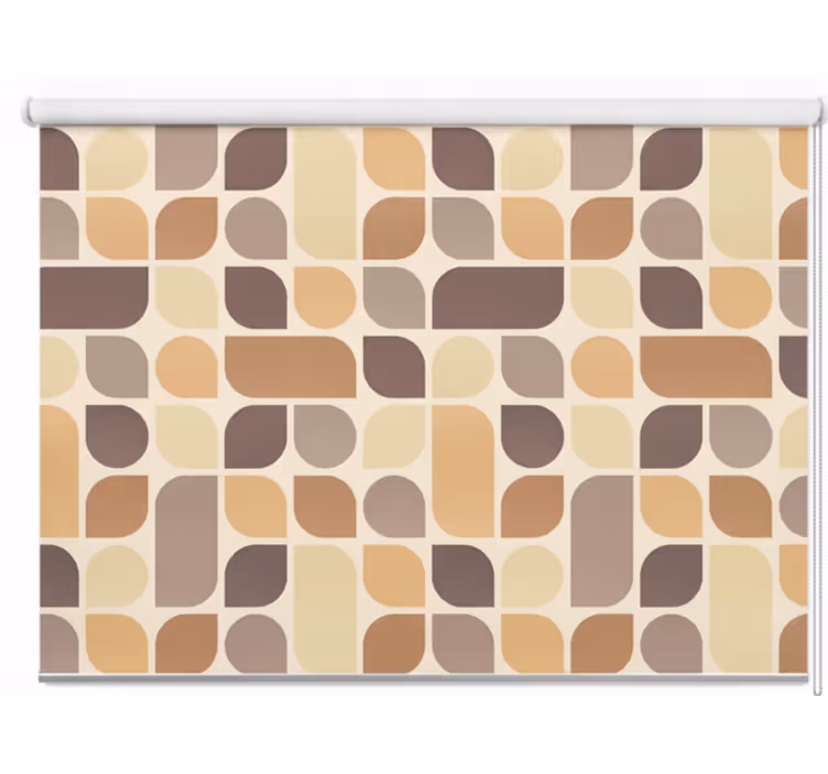 Balcony shades in retro-inspired colors - TenStickers