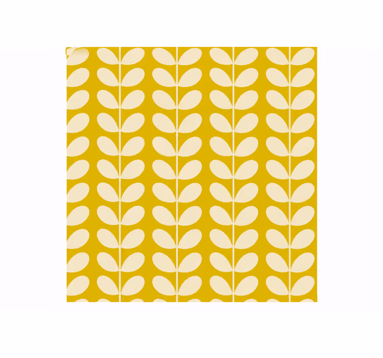 Blind yellow solid stem citrus - TenStickers