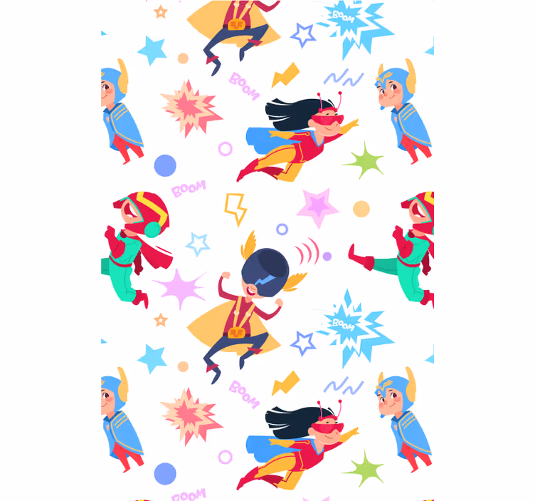 Heroic Journeys blind superhero - TenStickers
