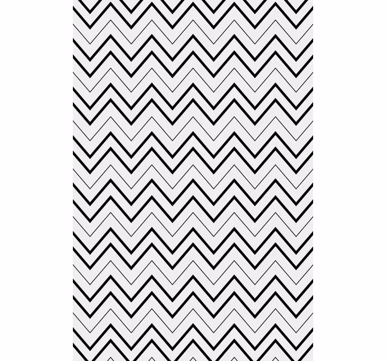 Geometric Zigzag Pattern modern blind - TenStickers
