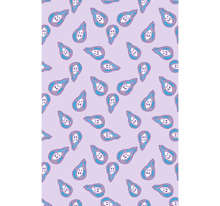 Playful Pear Pattern blind fruit and vegetables - TenStickers